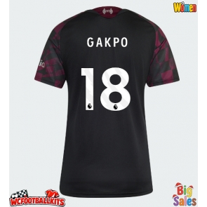 Liverpool Cody Gakpo #18 Replica Third Stadium Shirt for Women 2026-27 Short Sleeve